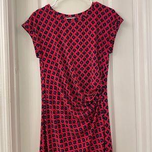 Polyester/spandex dress